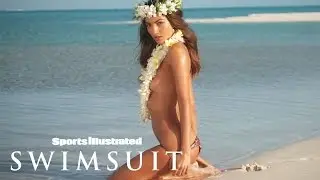 Лили Олдридж получает гирлянду на островах Кука | Профиль | Sports Illustrated Swimsuit