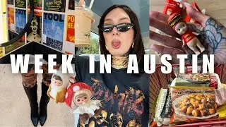 WEEK IN MY LIFE IN AUSTIN | blindboxes, kawaii stickers, pr haul, sonny angel, atx life, pr events