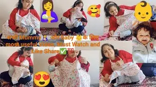 Must Watch 👀✅Best Feeding 🤱 Cover for New Born Baby👶 ।। How to feed your Newborn👶 ।। Honest Review।।