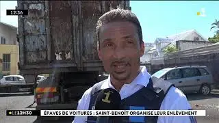Épaves de voitures : Saint-Benoît organise leur enlèvement