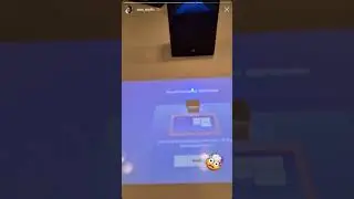 TSM Myth Projector With Touch Screen On The Counter Instagram Story