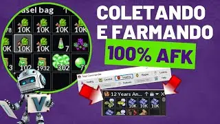 Bot PxG - Cavebot/Coleta Profiss&otilde;es na OUTLAND - 100% AFK