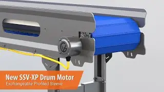 SSV Series: NEW SSV-XP Drum Motor with Exchangeable Profiled Sleeve