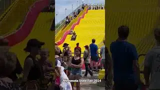 Ярмарка штата Миннесота 2024 #2024 #minnesotastatefair #giantslide #fun #husbandwife #cheesecurds...