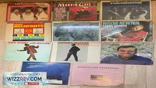 60's 70's Vinyl LPs Lot X 11 MARVIN GAYE SHIRELLES CHARLEY PRIDE WAYNE Review