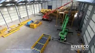 Kiverco Bespoke Plant. Client: Weir Waste. Location: West Midlands, UK. Application: C&D.