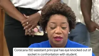 Corsicana Educator May Lose Eye after student incident #candrarogers #corsicanaisd #govabbott #texas