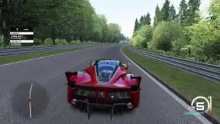 Assetto Corsa (PS4) - Ferrari FXX K Gameplay @ Spa Francorchamps [1080P 60FPS]