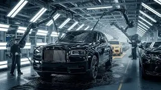 Inside a Modern Car Paint Factory: From Bare Metal to Flawless Mirror Finish (Full Process)