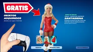 &iexcl;HOY! Como Conseguir SKIN *SANTA SABRINA* GRATIS en FORTNITE!  🎅🏻🔥 FREE SKIN!