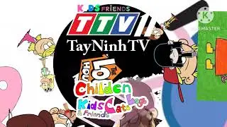 TTV11 KIDS FRIENDS TV1KF (Cheva Logo!) Children Kids Logo Cate Show And Friends Lỗ Đen ko V&ograve;ng 3 