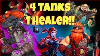 #Paladins #PaladinsGame #ProWrestlingGamer 4 Tanks 1 Healer INSANE COMEBACK!!