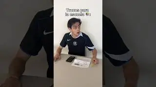 Trucos para la escuela🤯🏫📚 #humor