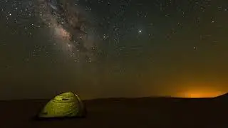 milkyway timelapse al qua Abudhabi