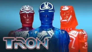 TRON vintage action figures review