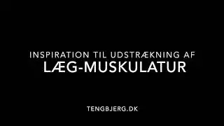 Udstrækninger af læg - inspiration