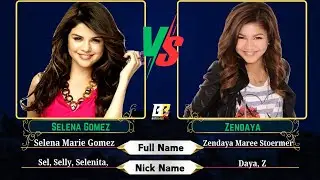 Zendaya vs Selena Gomez Biography ❣️ #bioblaze #Zendaya #selenagomez
