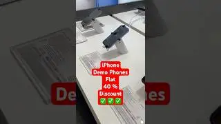 iPhone Demo Phones Flat 40% Discount 🔥🔥🚨🚨🚀🚀🏄🏻&zwj;♂️🎖️🎖️✅✅#shortvideo #shortsvideo #shorts