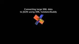 Convert large XML data to JSON