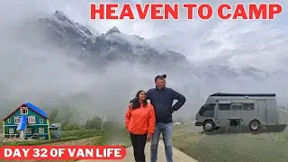 Ep 462/ Found this Heavenly place to park Camper Van in front of Glacier | 5 Months living in a Van