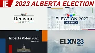 2023 Alberta Election - Television Coverage and Graphics Montage