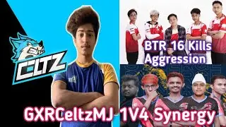 GXRCeltzMJ 1V4 SGE | BTR 17 Kills Domination | CeltZ VS BTR VS OR | PMWL W3D2