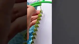 viral embroidery 😍🪡 #design #embroiderypatterns #handembroidery #embrodering #shorts