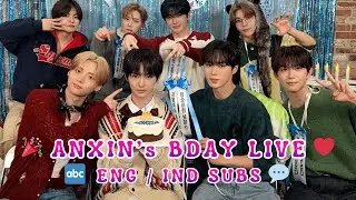 [ENG / INDO SUB] ANXIN's BIRTHDAY LIVE FULL | LIVE ULANG TAHUN ANXIN #ANXIN #안신 #ALD1 #alphadriveone