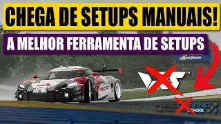 CHEGA DE SETUPS MANUAIS! A MELHOR FERRAMENTA DE SETUPS PARA AUTOMOBILISMO VIRTUAL!