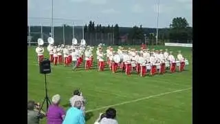 Musikcorps Gro&szlig;en-Linden auf dem Weg zu Gold: WMC-Test 06.07.2013