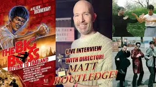 Live Interview with Martial Artist, Actor & Director MATT ROUTLEDGE!