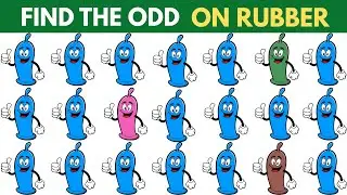 🟢 Find the Odd Rubber Condom | Observation Test 2026 (Easy, Medium, Hard) YourBrainTwist