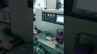 Self adhesive elastic bandage roll automatic pillow bag packaging machine