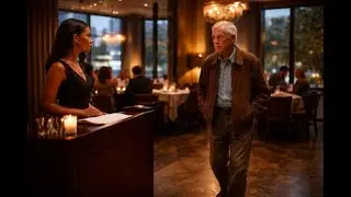 The Old Man COULDN&rsquo;T PAY  Then the YOUNG WAITER Did THIS #viral