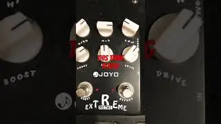 Joyo Extreme Metal pedal is loud and obnoxious! Perfect.