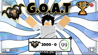 I HIT GOAT IN HOOPZ! | Roblox hoopz