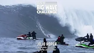 Jojo Roper at Mavericks - Big Wave Challenge 2024/25 Entry