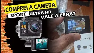 #98 - VALE A PENA COMPRAR MINI CAMERA  4K SPORTS ULTRA HD COM WI-FI ?