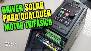 DRIVER Solar Trifásico 2CV para Qualquer Bomba D'Água ou Motor Trifásico Serrana Solar