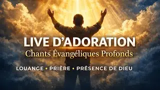LIVE D&rsquo;ADORATION | 11/01/2026 | Chants &Eacute;vang&eacute;liques Profonds &ndash; Louange, Pri&egrave;re & Pr&eacute;sence de Dieu