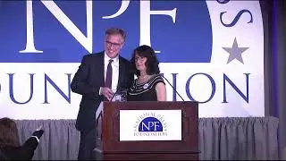 Tara Bahrampour of The Washington Post Accepts AARP Large Market Award
