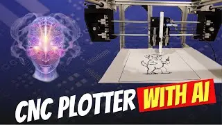 I built a CNC plotter controlled with AI