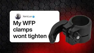 Fix your spinning Xero waterfed pole clamps in 60 seconds