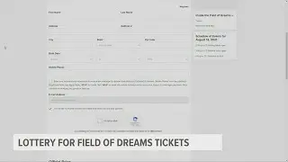 Iowans can now enter ticket lottery for MLB 'Field of Dreams' game