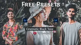 Cinematic Black Preset| Urban Black Preset| top Lightroom presets| #lrpreset | Vag Photography