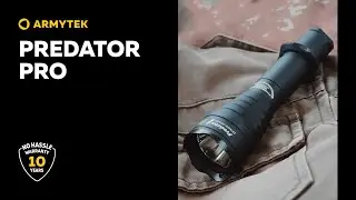 Predator Pro &mdash; best-selling tactical flashlight from Armytek