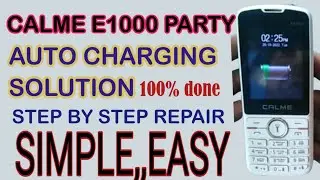 calme e1000 party auto charging problem ALL KEYPAID MOBILE SOLUTION