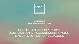 Dachgärten & Fassadenbegrünung mit Vectorworks
