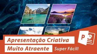 Apresentação Criativa Profissional no PowerPoint com Transição Transformar (Morph)