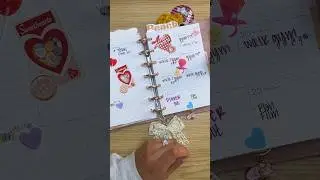 Planning sesh in my Mini Happy Planner using Whimsyluxe stickers ❤️😍 #happyplanner #planner